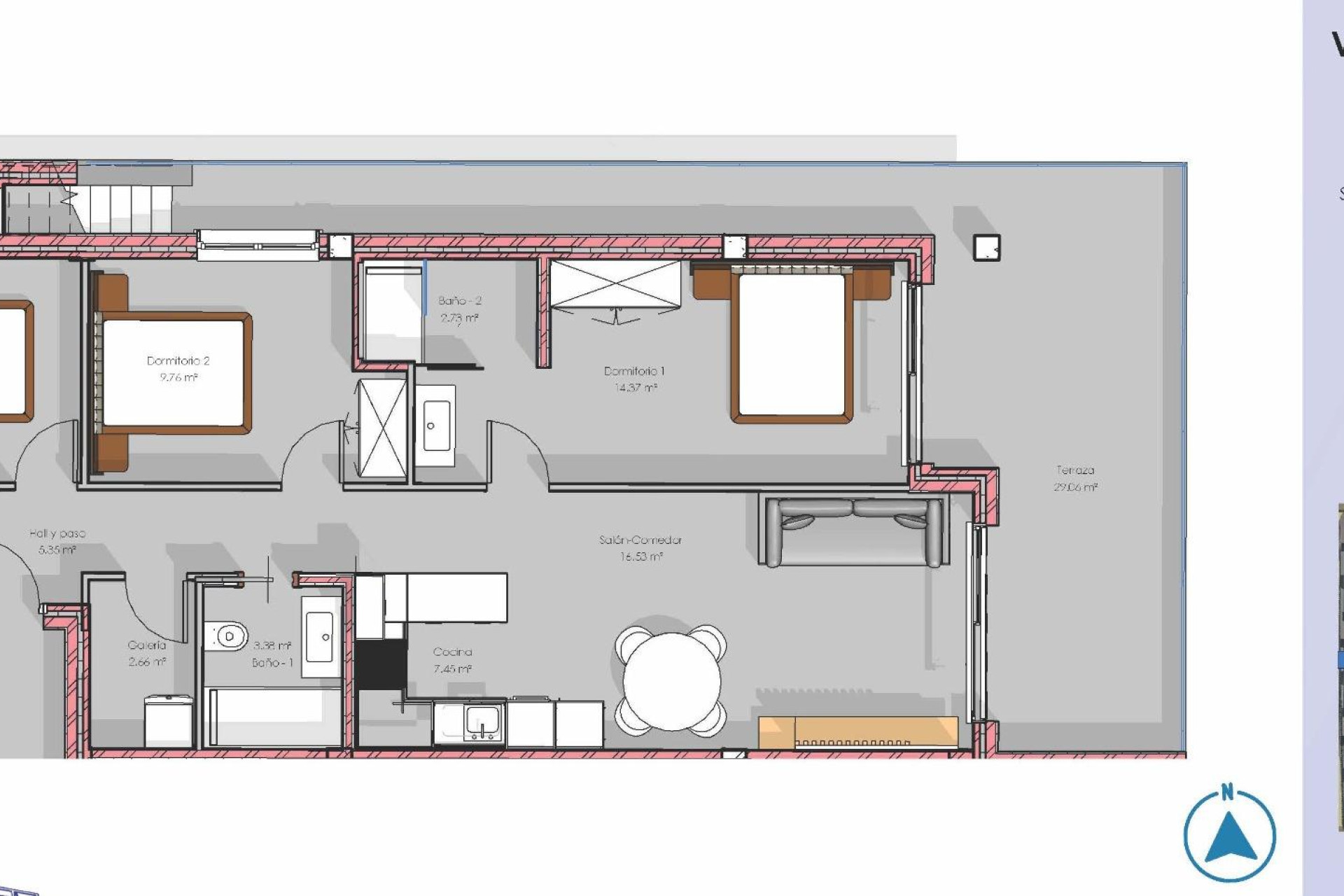 Nouvelle construction - Penthouse -
Guardamar del Segura