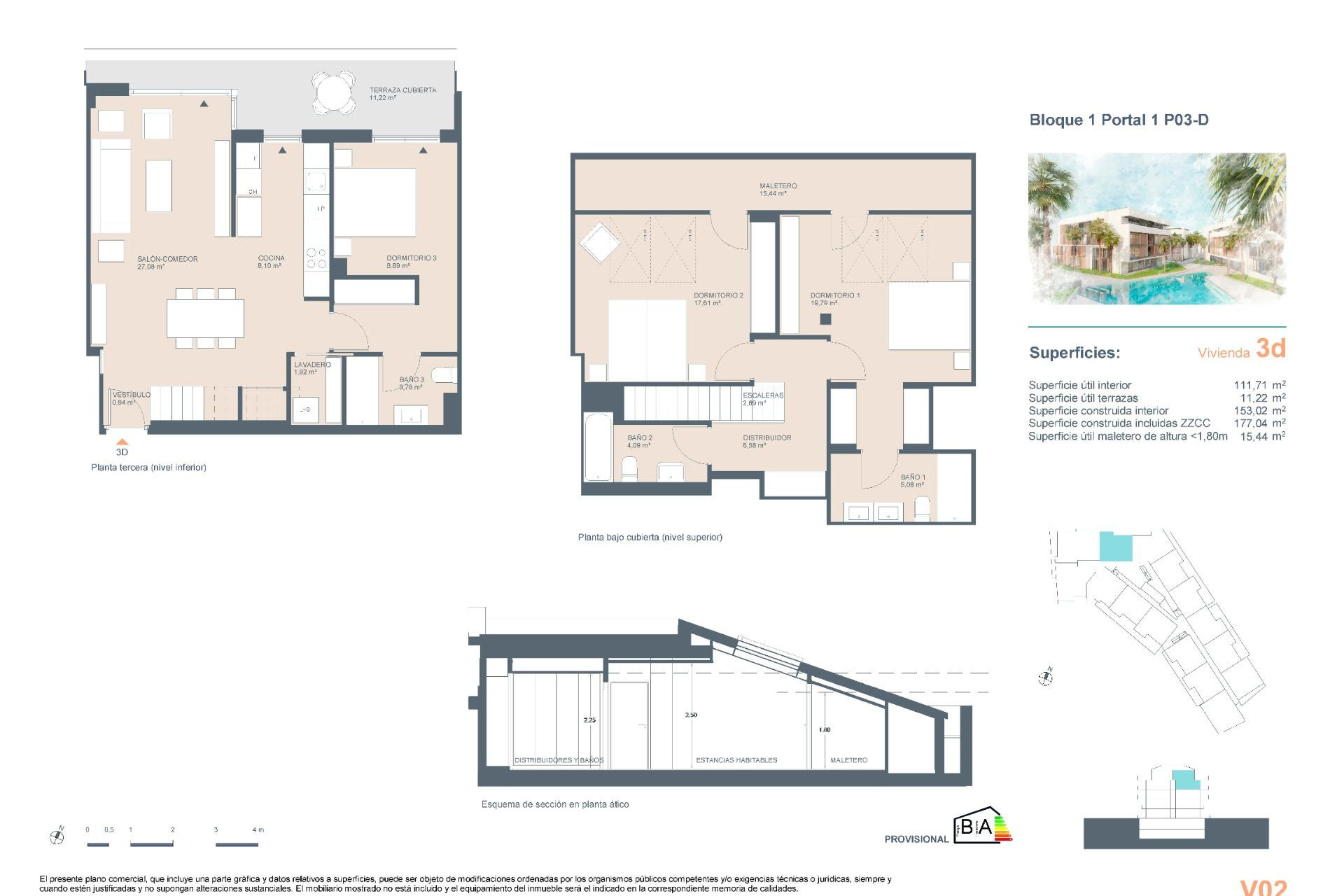 Nouvelle construction - Penthouse -
Jávea - centro