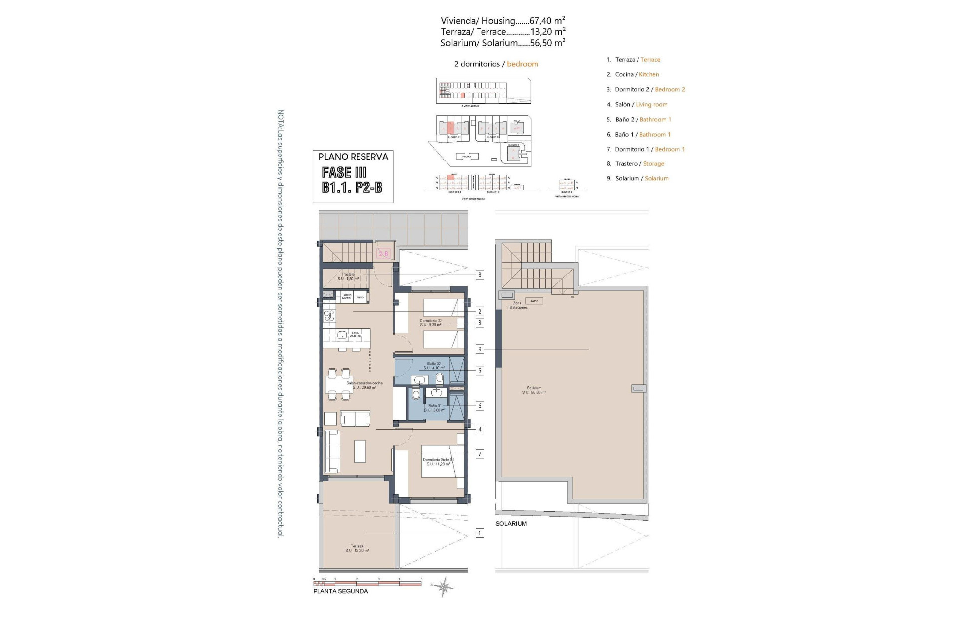 Nouvelle construction - Penthouse -
Los Alcazares - La Serena Golf