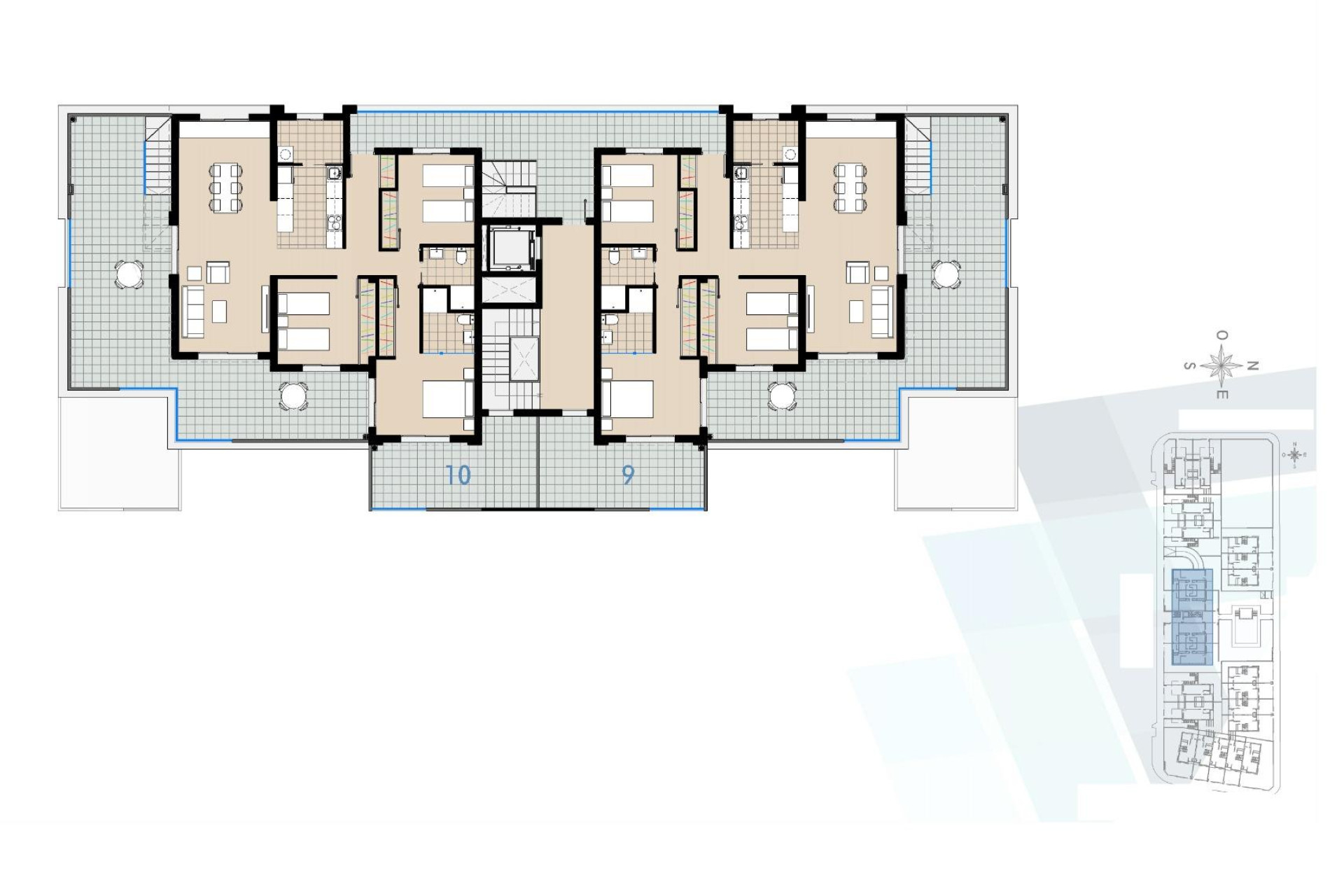 Nouvelle construction - Penthouse -
Pilar de la Horadada - El Mojón