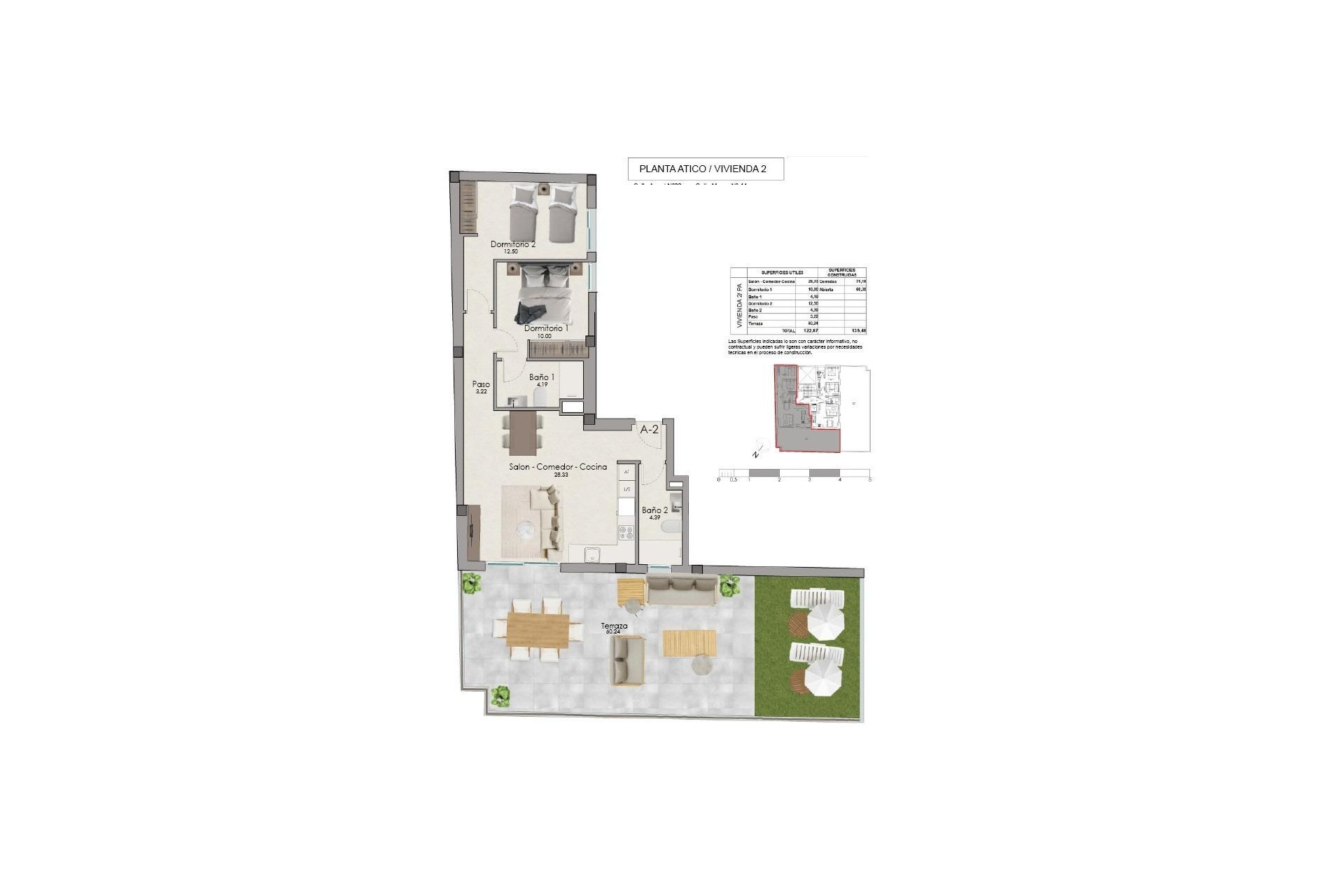 Nouvelle construction - Penthouse -
Santa Pola - Centro
