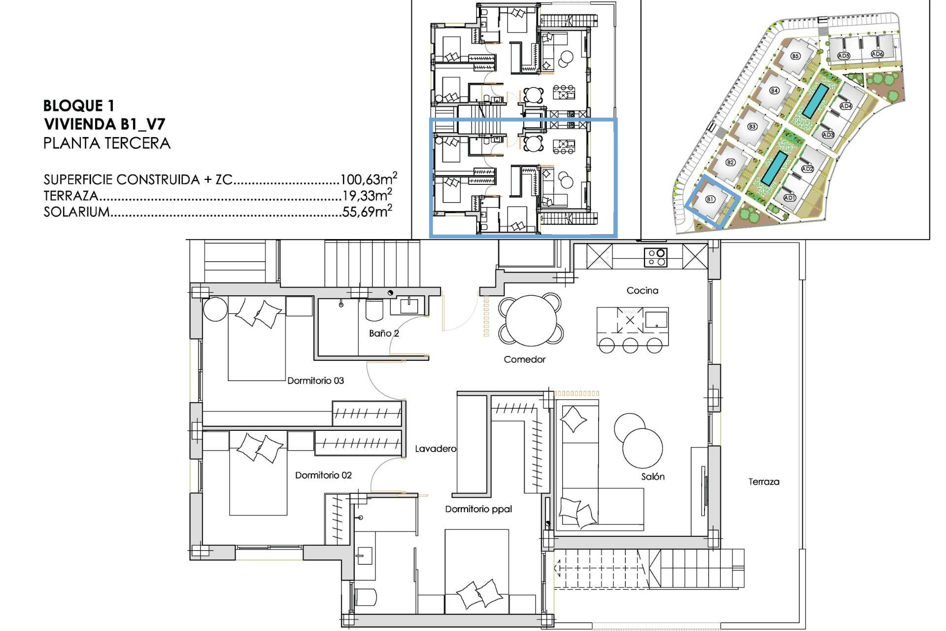 Nouvelle construction - Penthouse -
Torre Pacheco - Santa Rosalia Lake And Life Resort