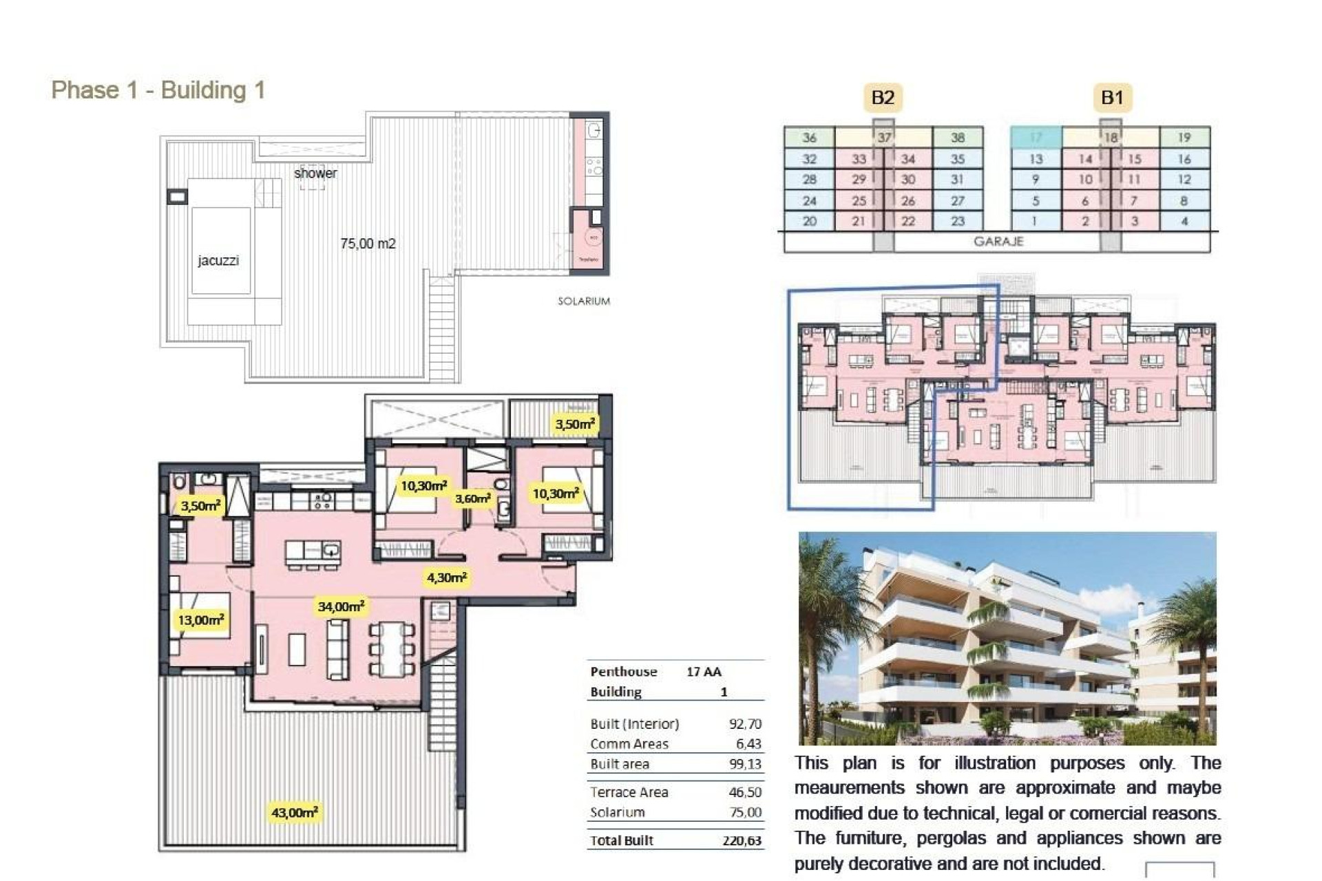 Nouvelle construction - Penthouse -
Torre Pacheco - Santa Rosalia Lake And Life Resort