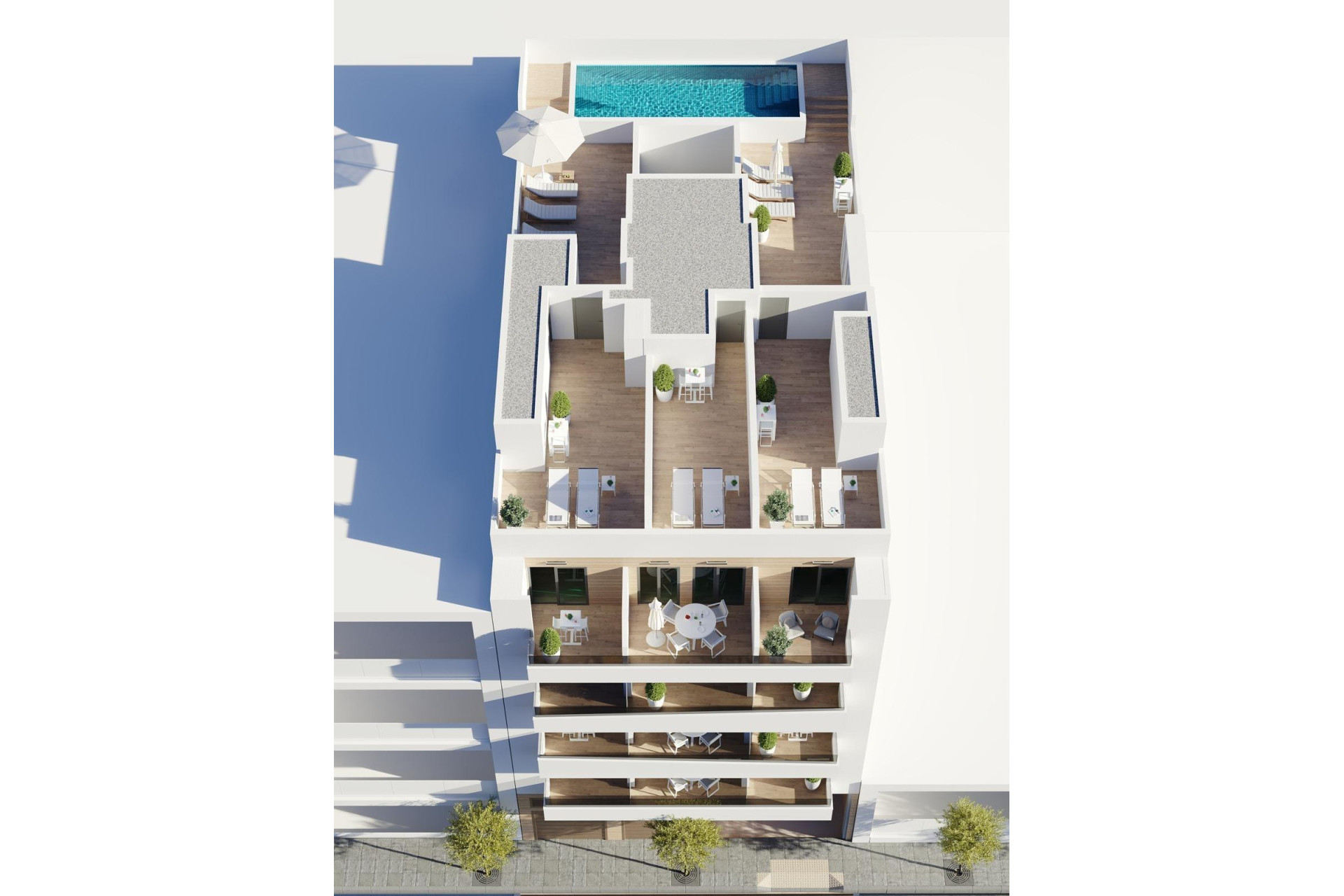 Nouvelle construction - Penthouse -
Torrevieja - Centro