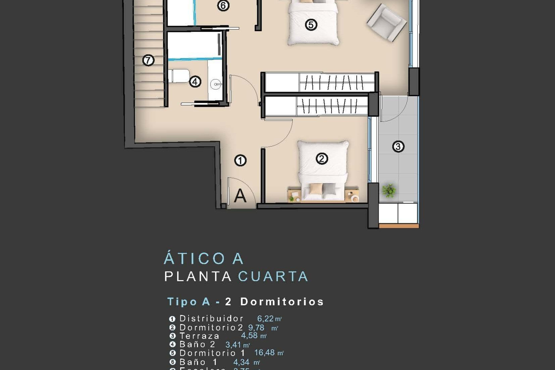 Nouvelle construction - Penthouse -
Torrevieja - Centro