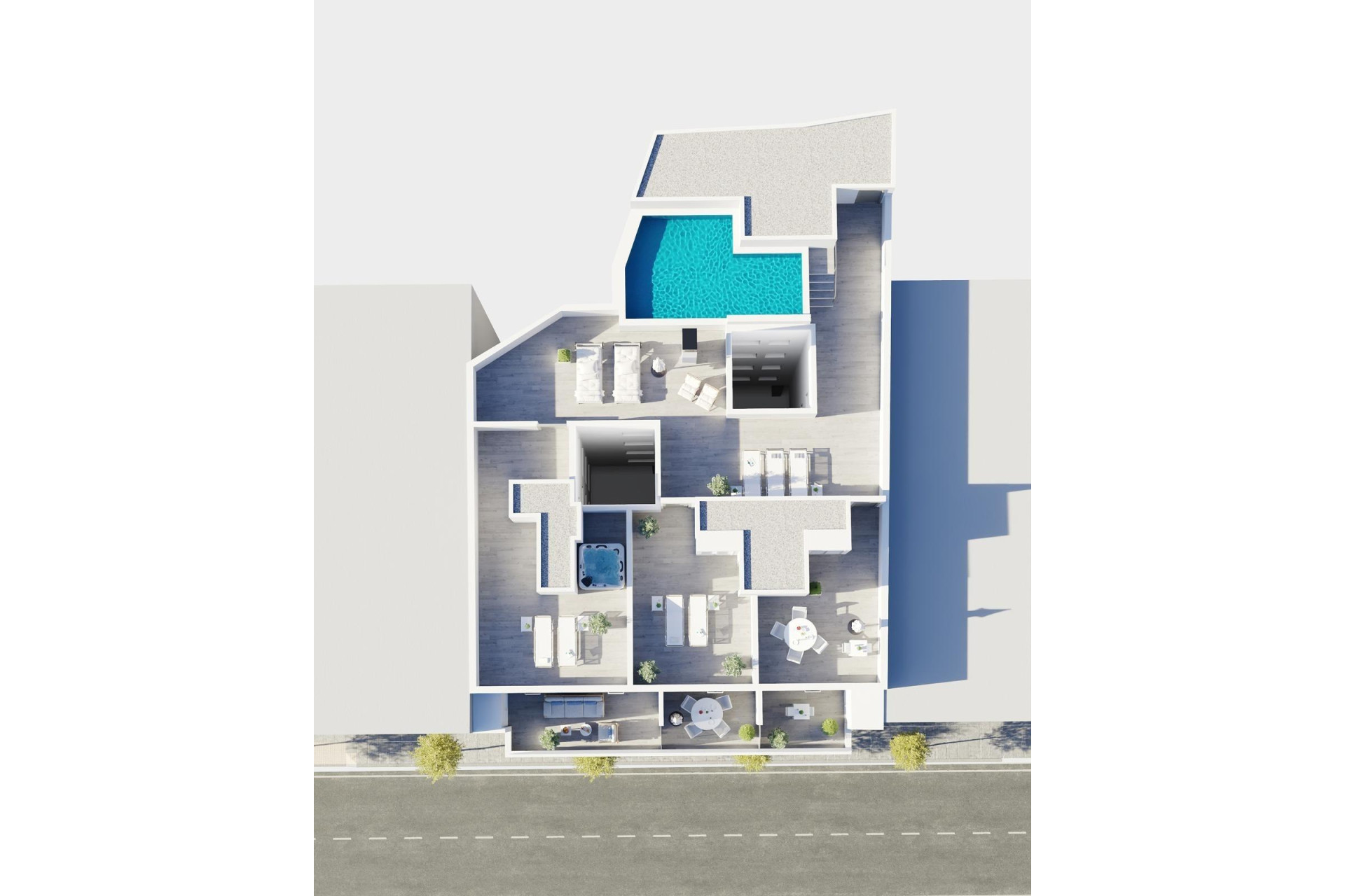 Nouvelle construction - Penthouse -
Torrevieja - Centro