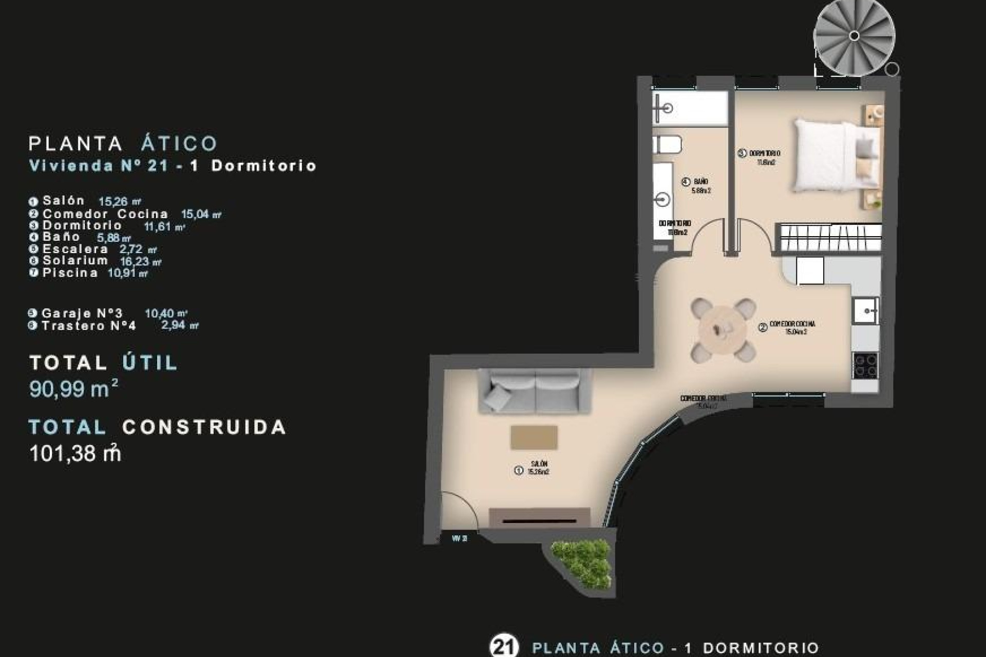 Nouvelle construction - Penthouse -
Torrevieja - Centro