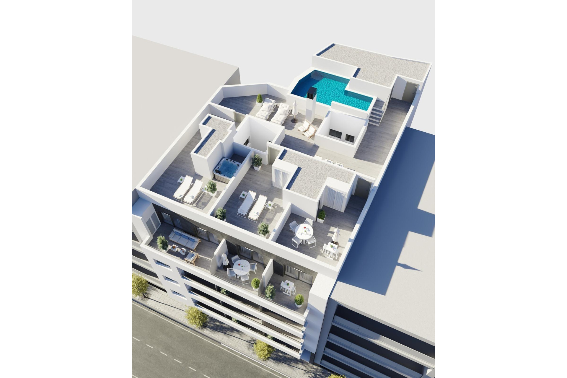 Nouvelle construction - Penthouse -
Torrevieja - Centro