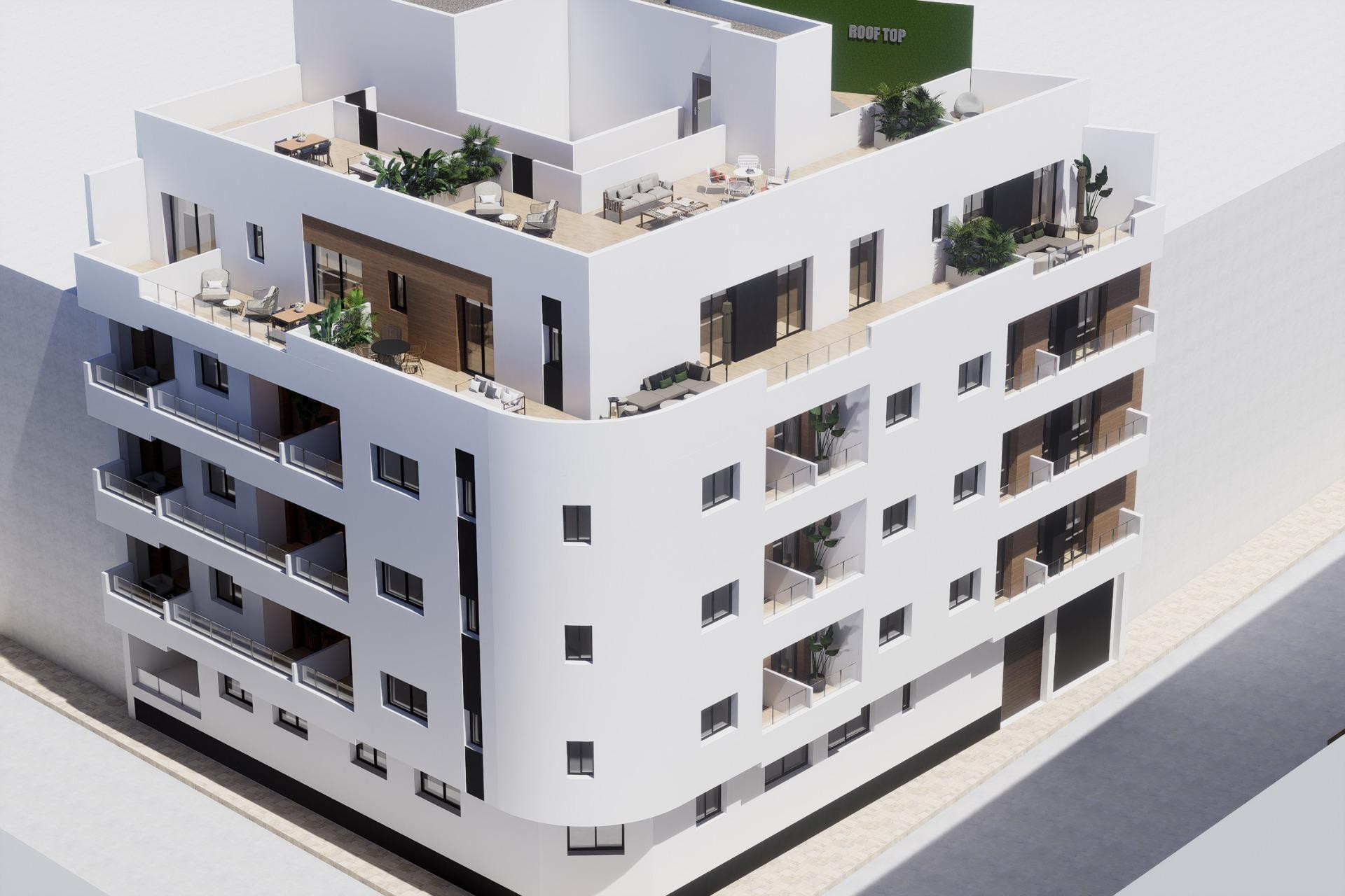 Nouvelle construction - Penthouse -
Torrevieja - pueblo