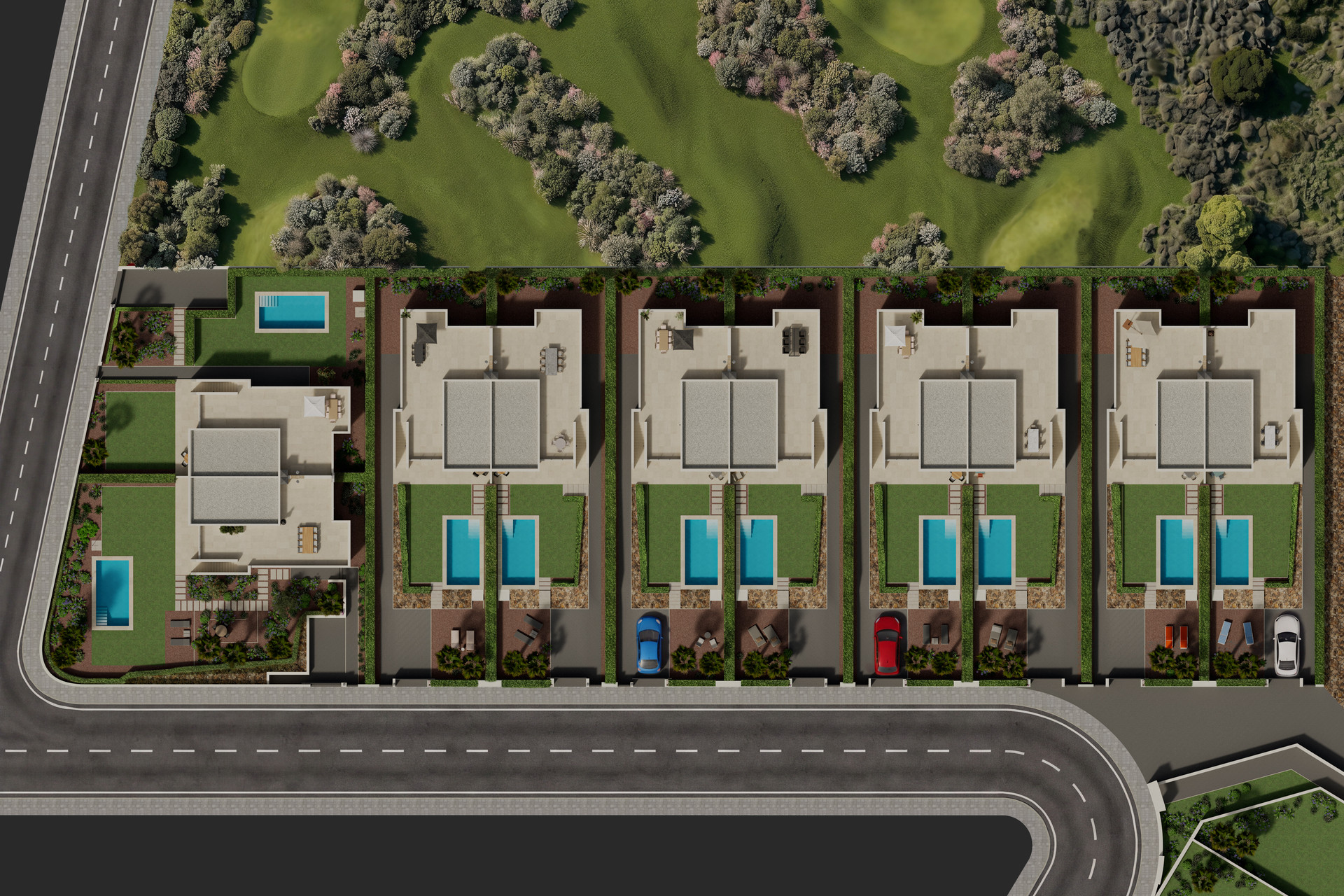 Nouvelle construction - terraced -
Algorfa - La Finca Golf