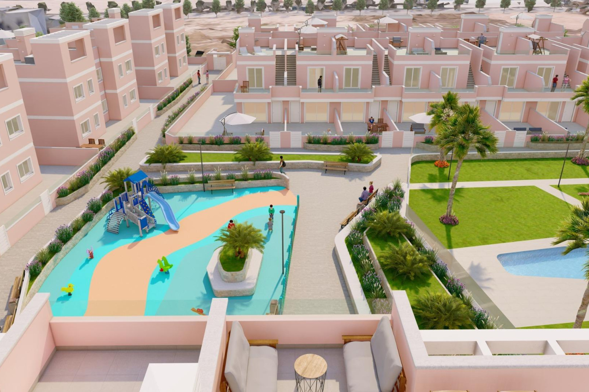 Nouvelle construction - Top Floor Bungalow -
Pilar de la Horadada - Lo Monte