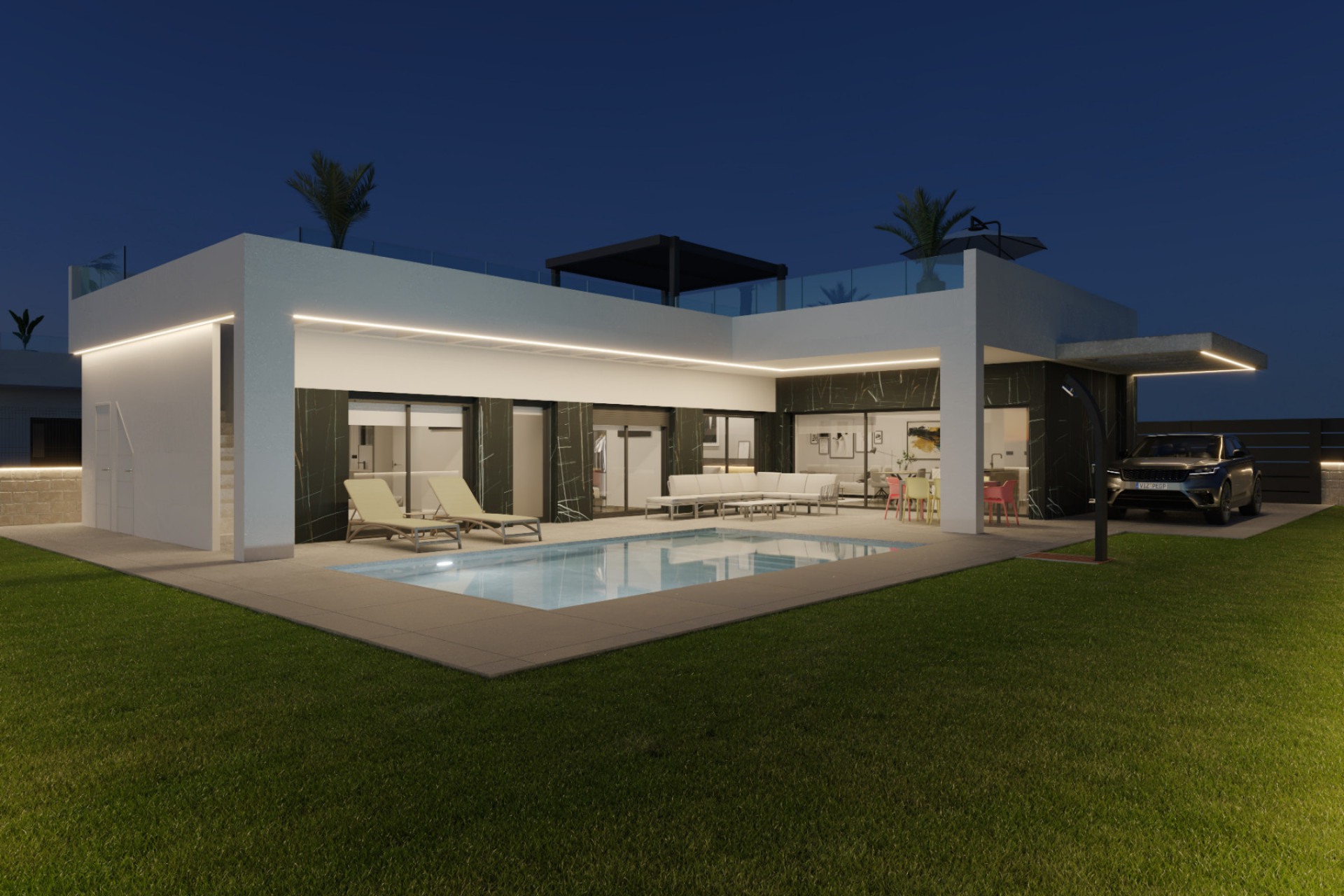 Nouvelle construction - Villa -
Algorfa - La Finca Golf