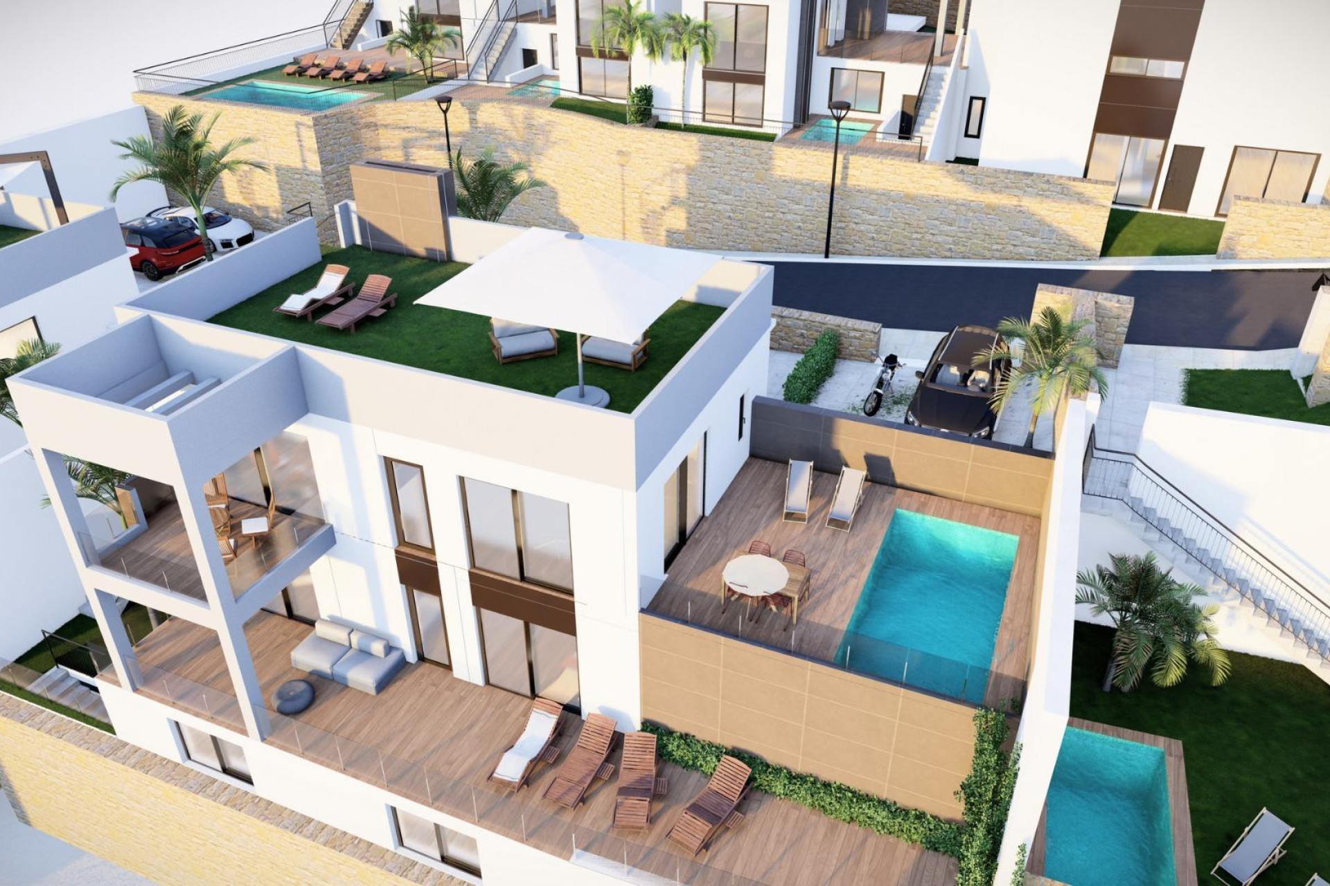 Nouvelle construction - Villa -
Algorfa - La Finca Golf