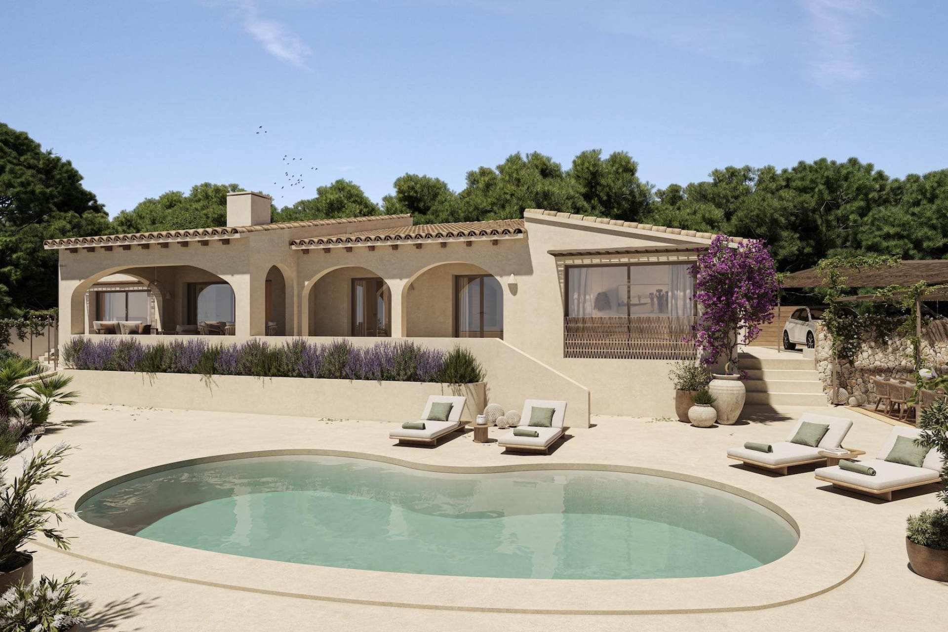Nouvelle construction - Villa -
Benissa - La Fustera