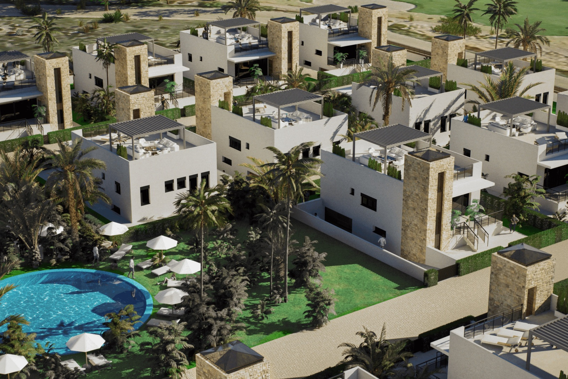Nouvelle construction - Villa -
Camposol - Camposol Golf
