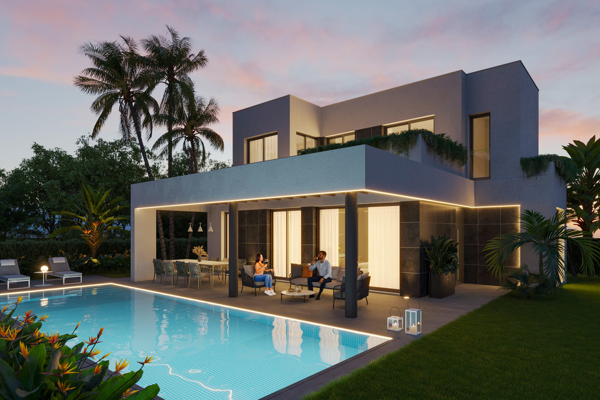 Nouvelle construction - Villa -
Finestrat