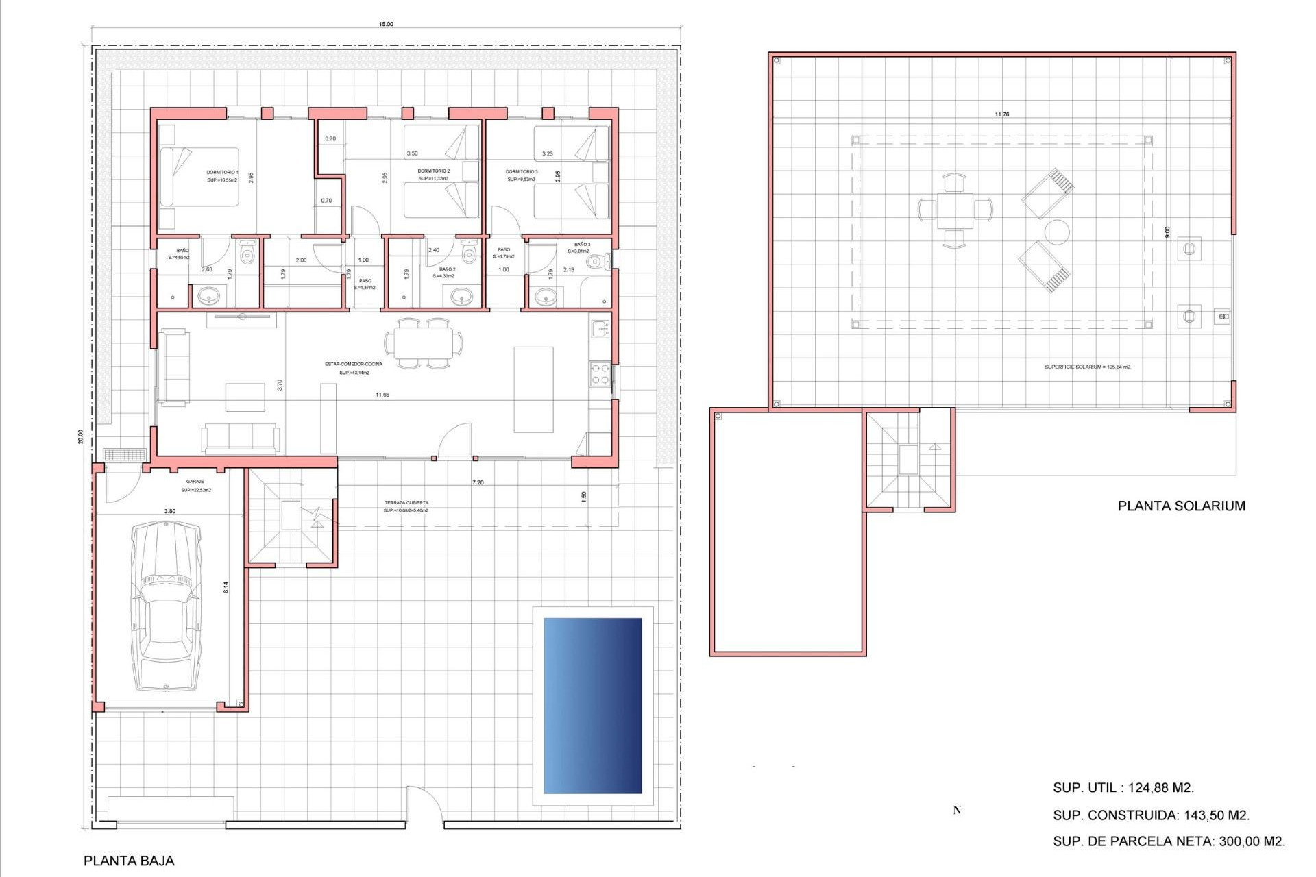 Nouvelle construction - Villa -
Fuente Álamo - La Pinilla