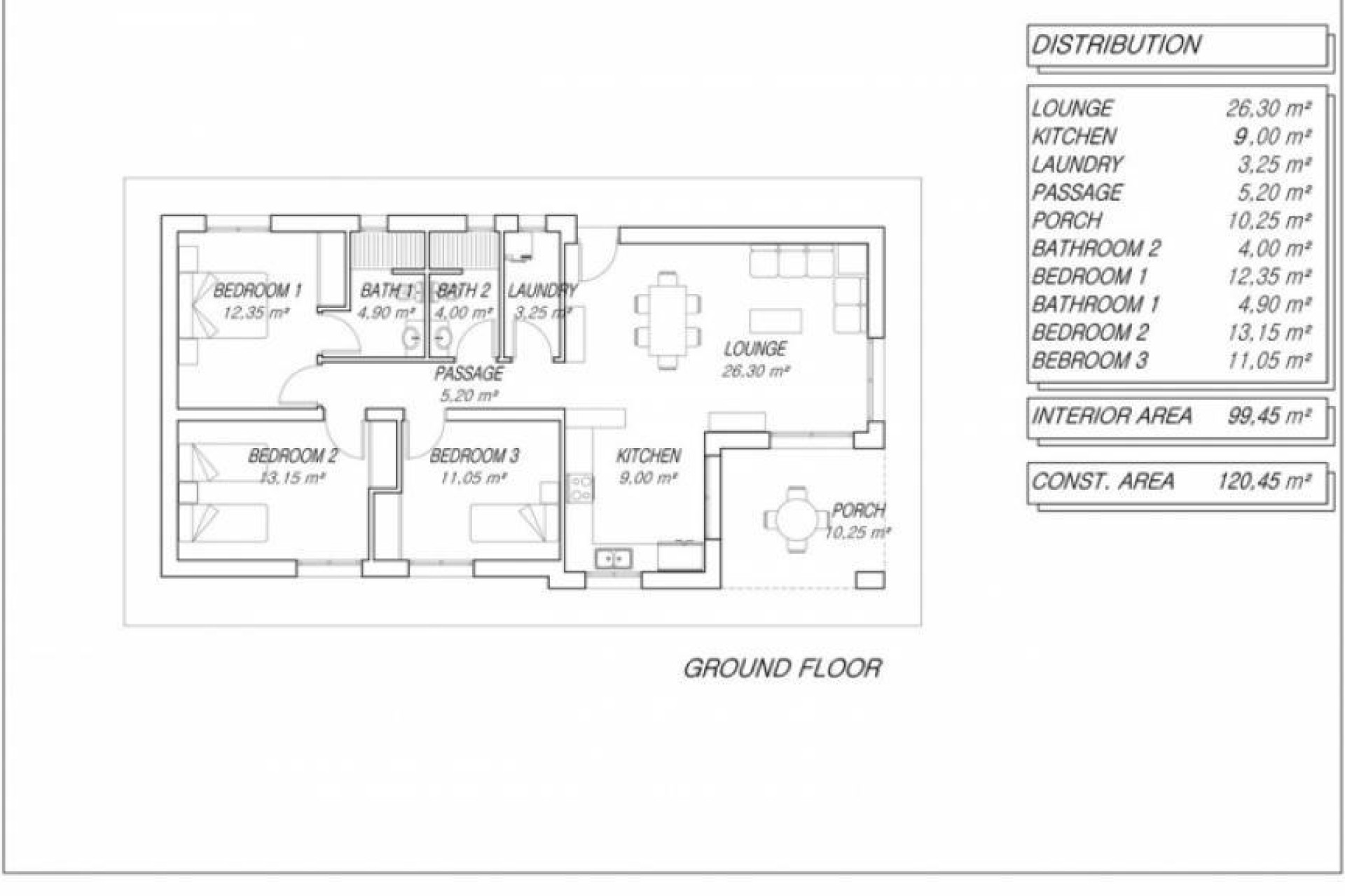 Nouvelle construction - Villa -
Pinoso - Campo