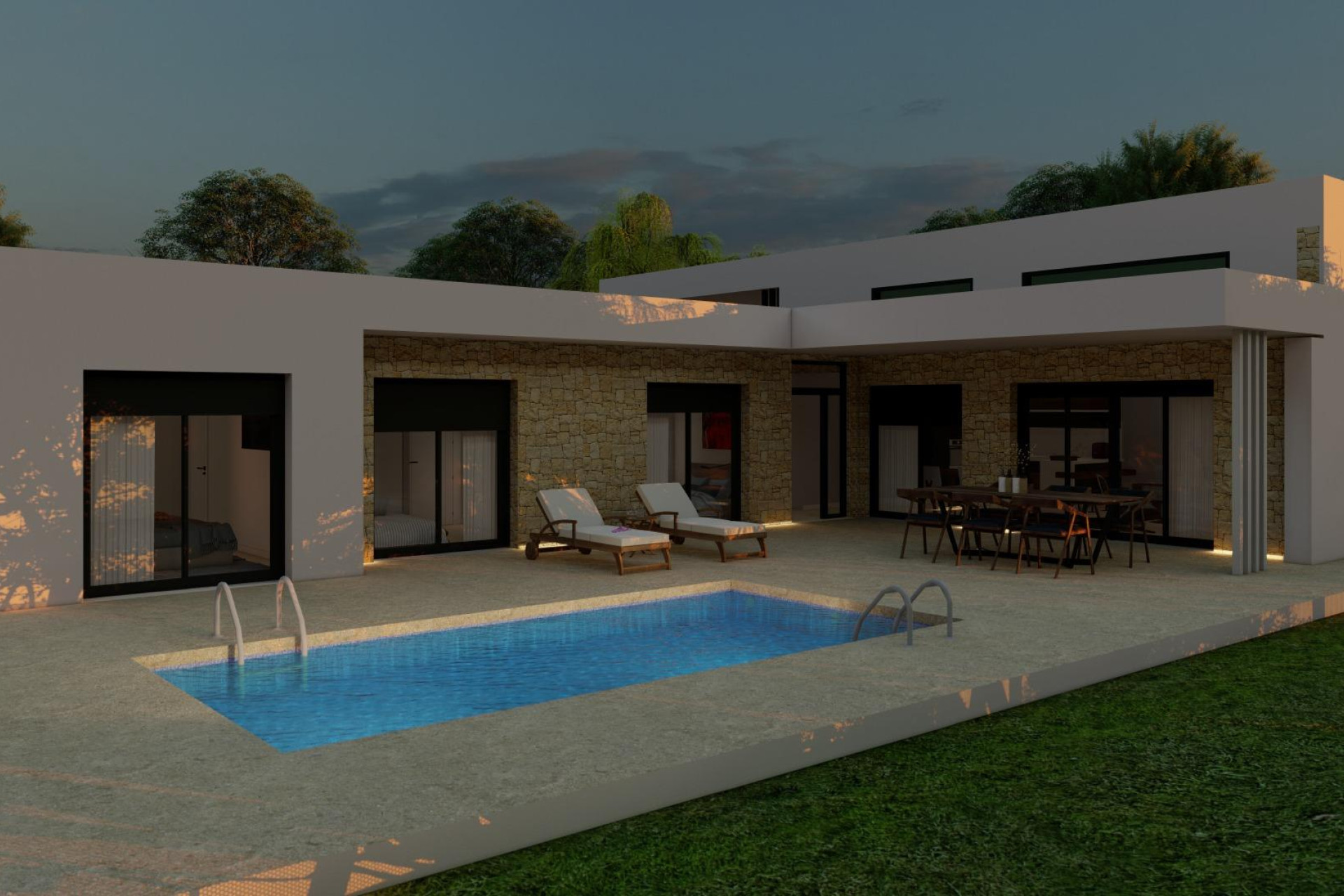 Nouvelle construction - Villa -
Pinoso - Campo
