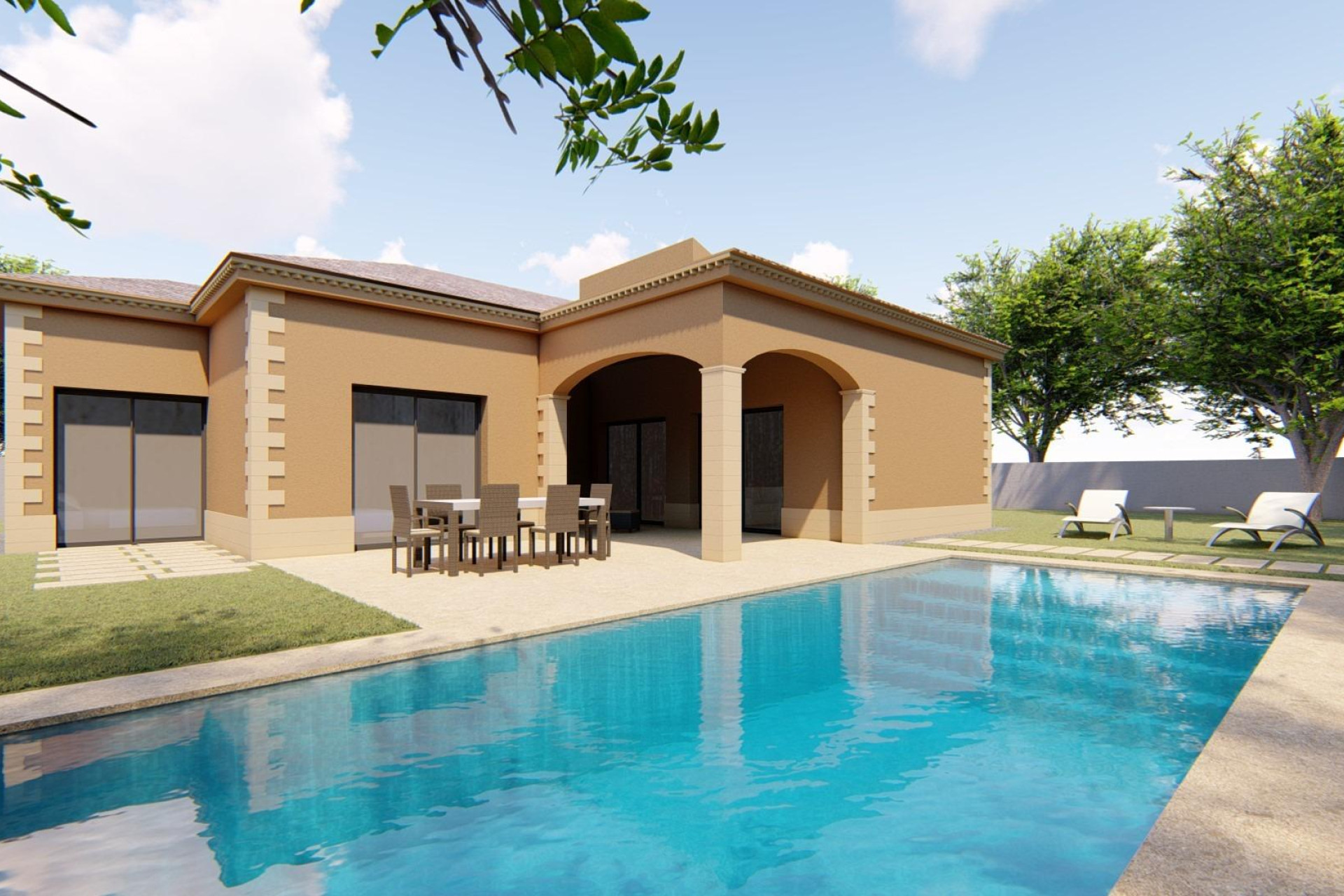 Nouvelle construction - Villa -
Pinoso - Campo