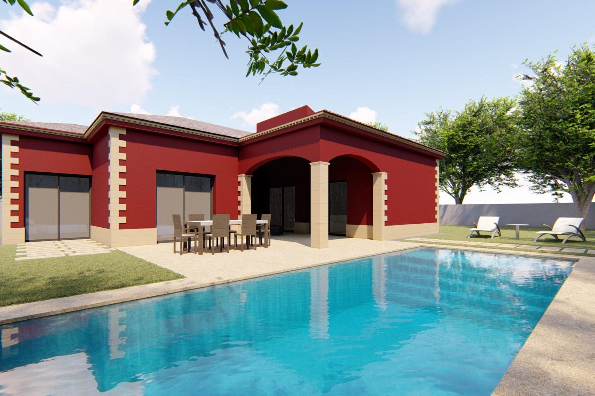 Nouvelle construction - Villa -
Pinoso - Lel