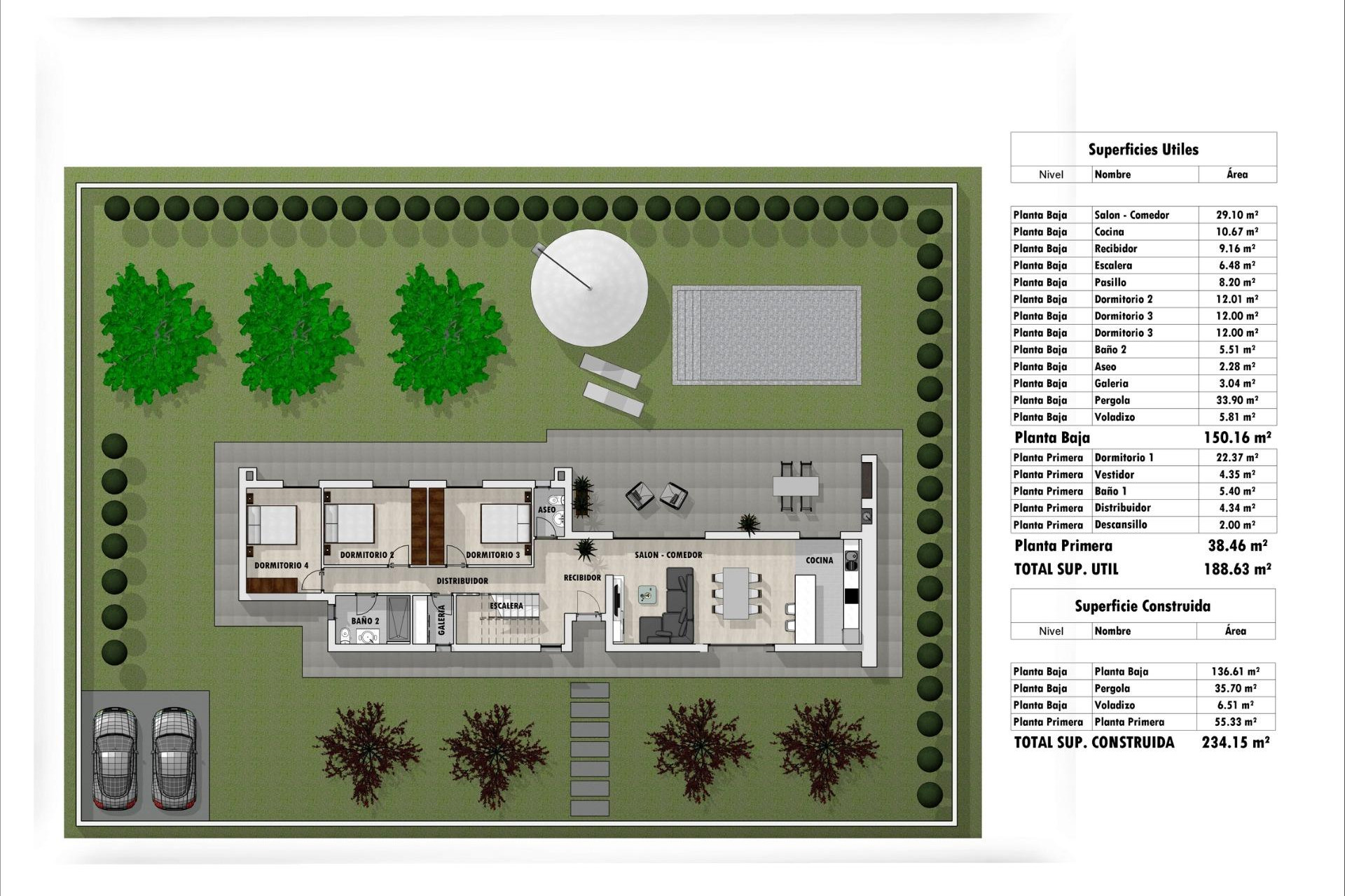 Nouvelle construction - Villa -
Pinoso - Pinoso - El Pinós