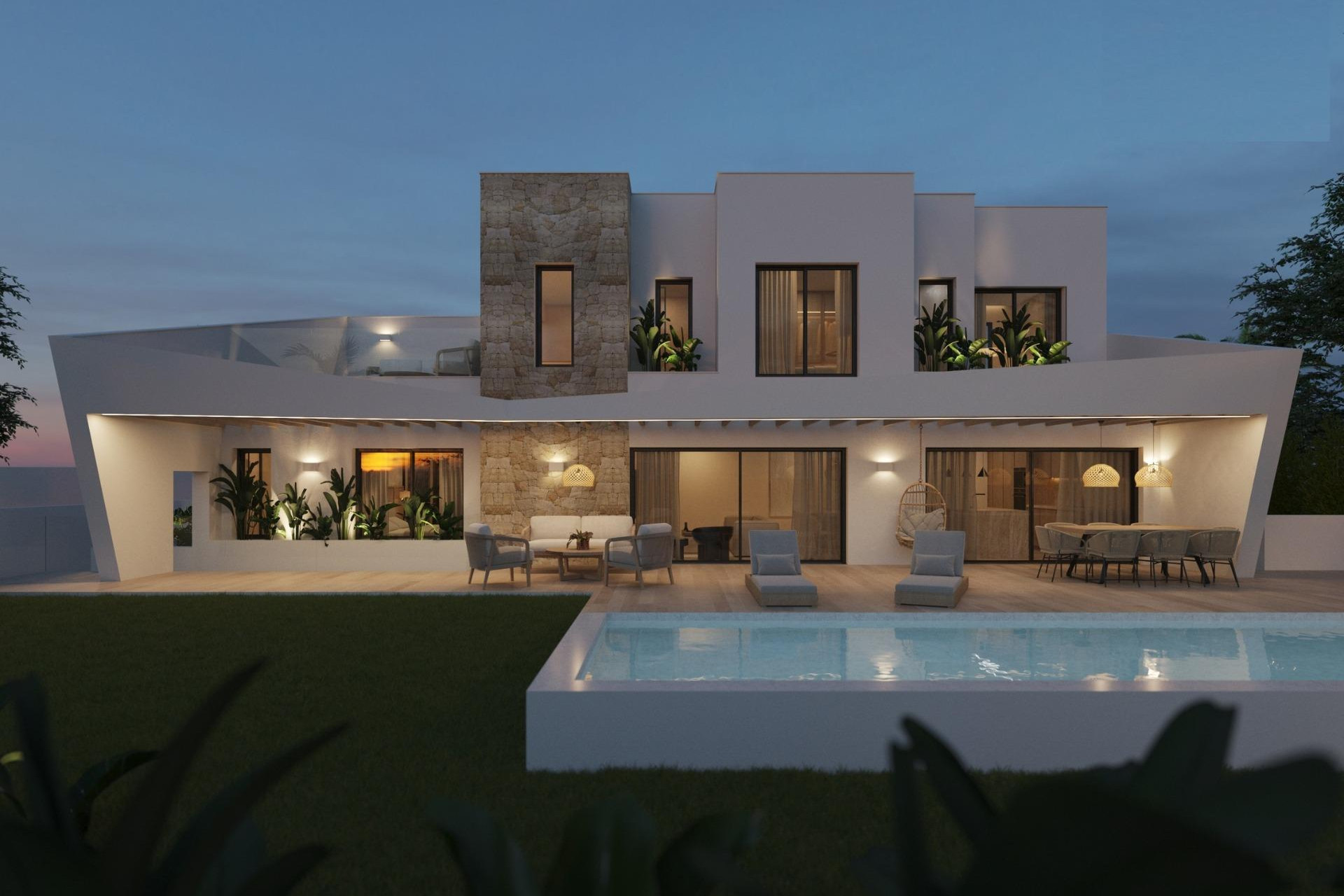 Nouvelle construction - Villa -
Polop - Alberca