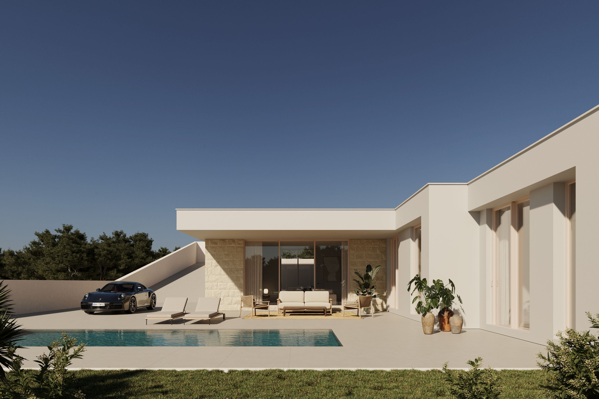 Nouvelle construction - Villa -
Polop