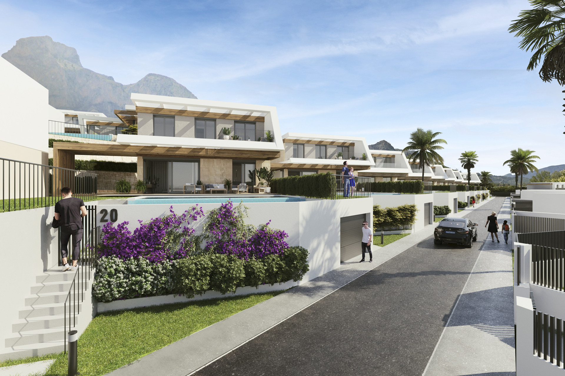 Nouvelle construction - Villa -
Polop
