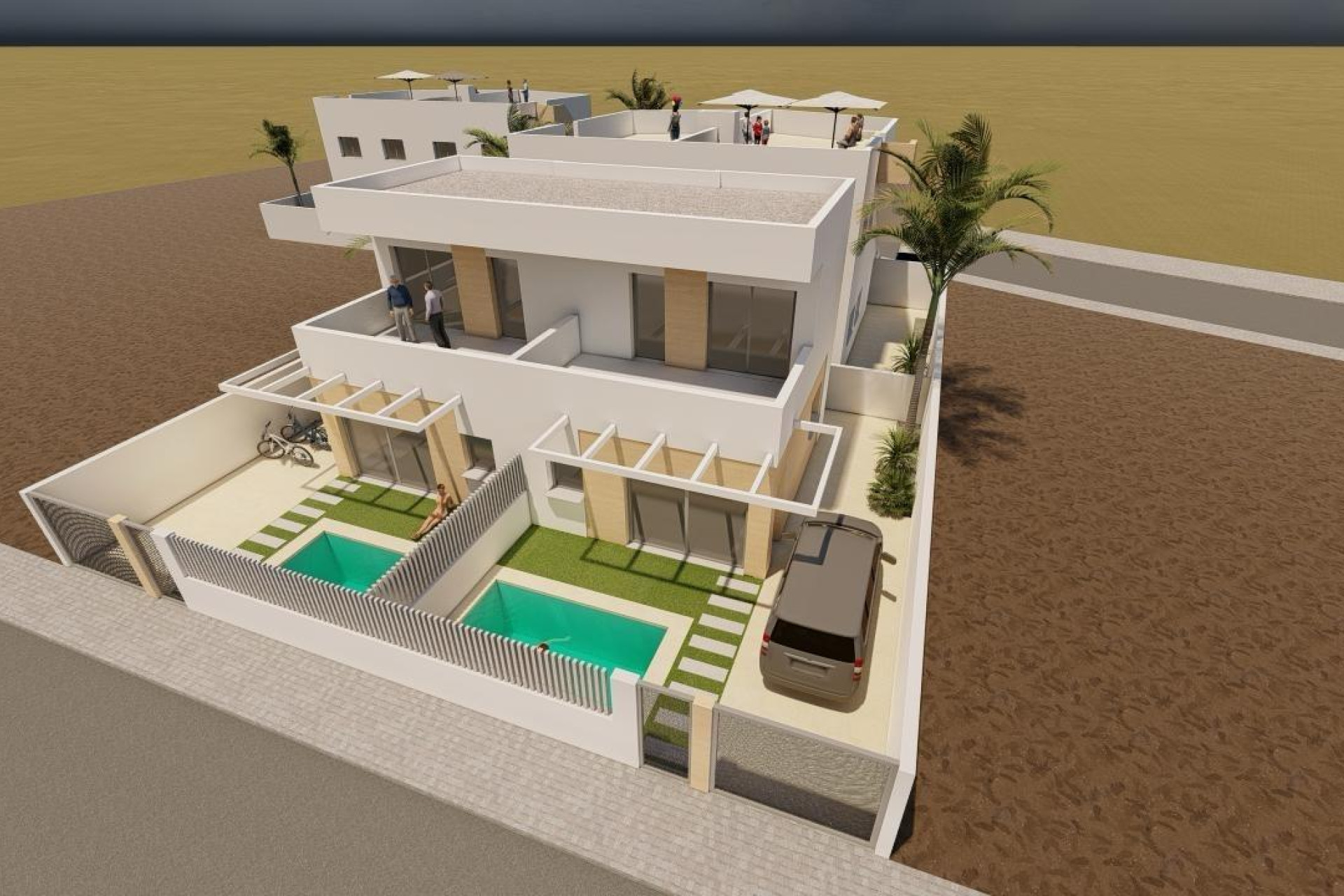 Nouvelle construction - Villa -
Puerto de Mazarron - Mar De Plata