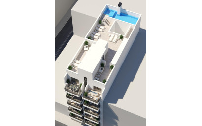 Penthouse - Nieuwbouw - Torrevieja - Playa de El Cura