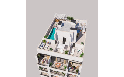 Penthouse - Nieuwbouw - Torrevieja - Playa de El Cura