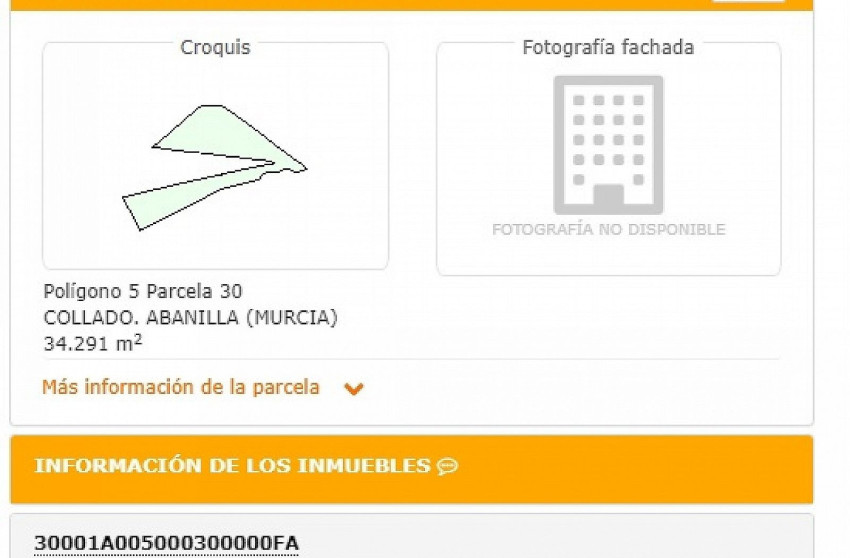 Revente - Terrain -
Abanilla