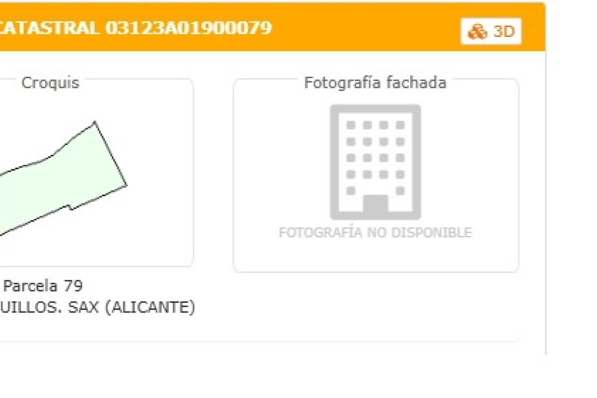 Revente - Terrain -
Sax