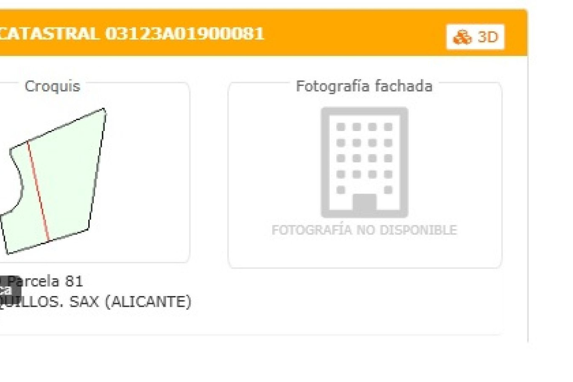 Revente - Terrain -
Sax