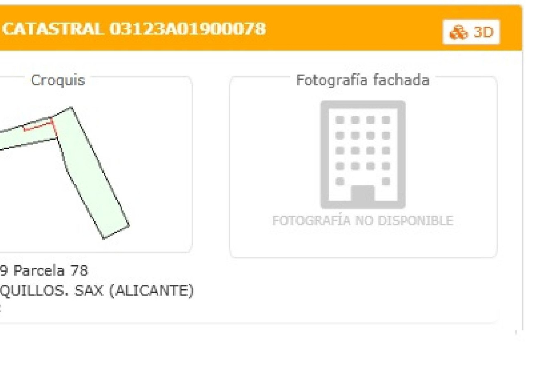 Revente - Terrain -
Sax