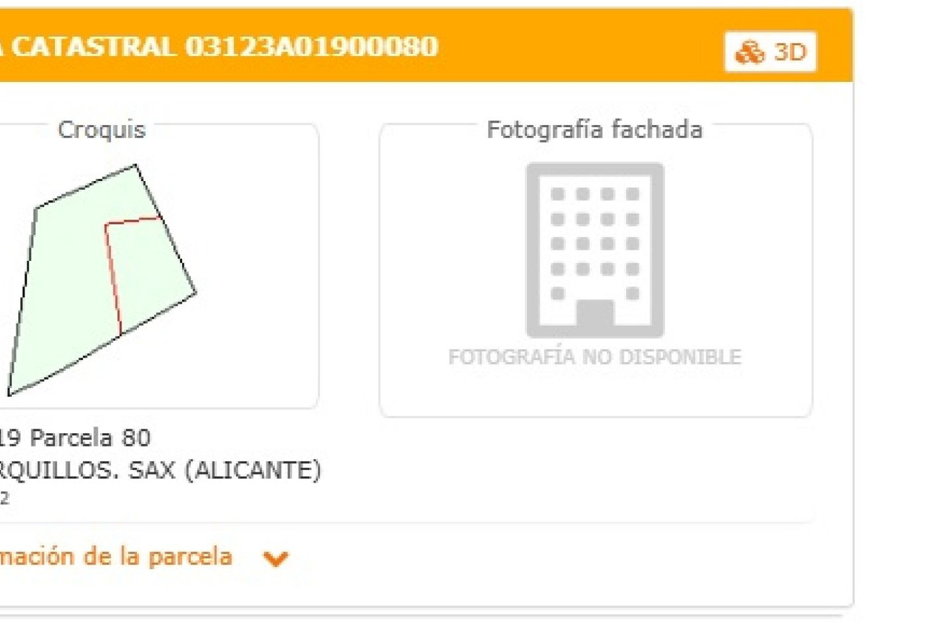 Revente - Terrain -
Sax