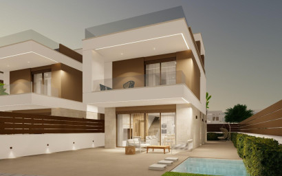 Villa - Nouvelle construction - Pilar de la Horadada - pueblo
