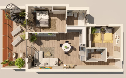 New Build - Penthouse -
Torrevieja - Centro