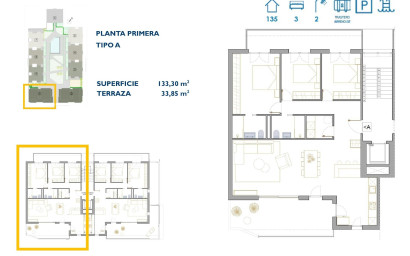 Nouvelle construction - Appartement -
San Pedro del Pinatar - Pueblo