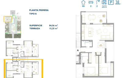 Nouvelle construction - Appartement -
San Pedro del Pinatar - Pueblo