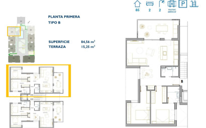 Nouvelle construction - Appartement -
San Pedro del Pinatar - Pueblo