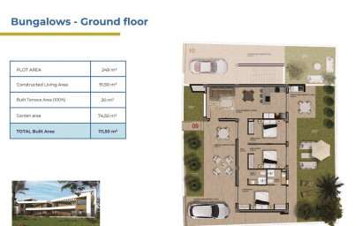 New Build - Bungalow -
Orihuela Costa - Punta Prima