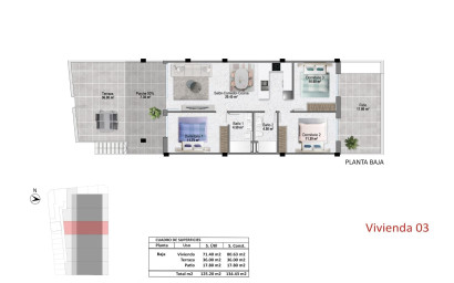 New Build - Bungalow -
Pilar de la Horadada - pueblo