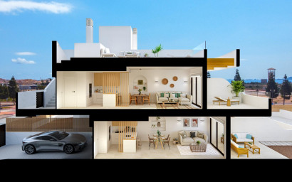 New Build - Apartment -
Los Alcazares - Serena Golf
