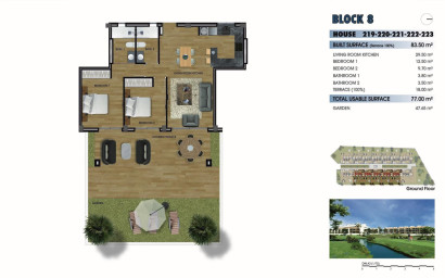Nouvelle construction - Appartement -
Los Alcazares - La Serena Golf