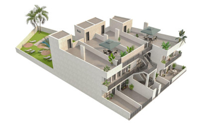 Nieuwbouw - Bungalow -
Hondón de las Nieves - La Canalosa