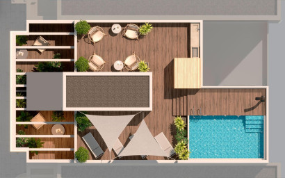 Nieuwbouw - Plat -
Torrevieja - Playa del Acequión