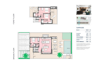 Nieuwbouw - Villa -
Los Alcazares - Santa Rosalia Lake and Life Resort
