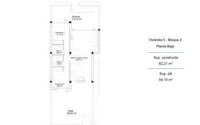 Nieuwbouw - Bungalow -
Orihuela Costa - PAU 26